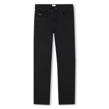 BOSS Jean para niño y adolescente negro